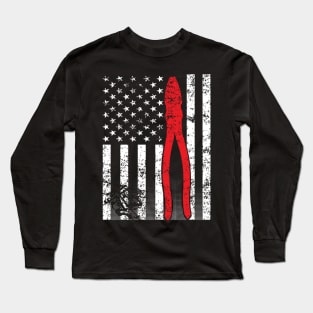 American Lineman Long Sleeve T-Shirt